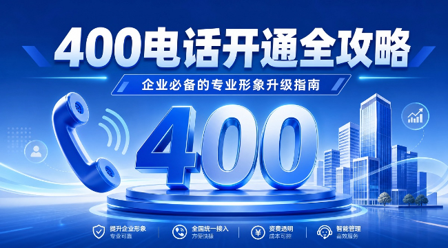 广州400电话开通全攻略|广州初创企业必备的沟通工具